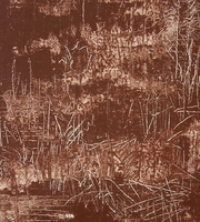 Náletové dřeviny,akryl,karto,20x25